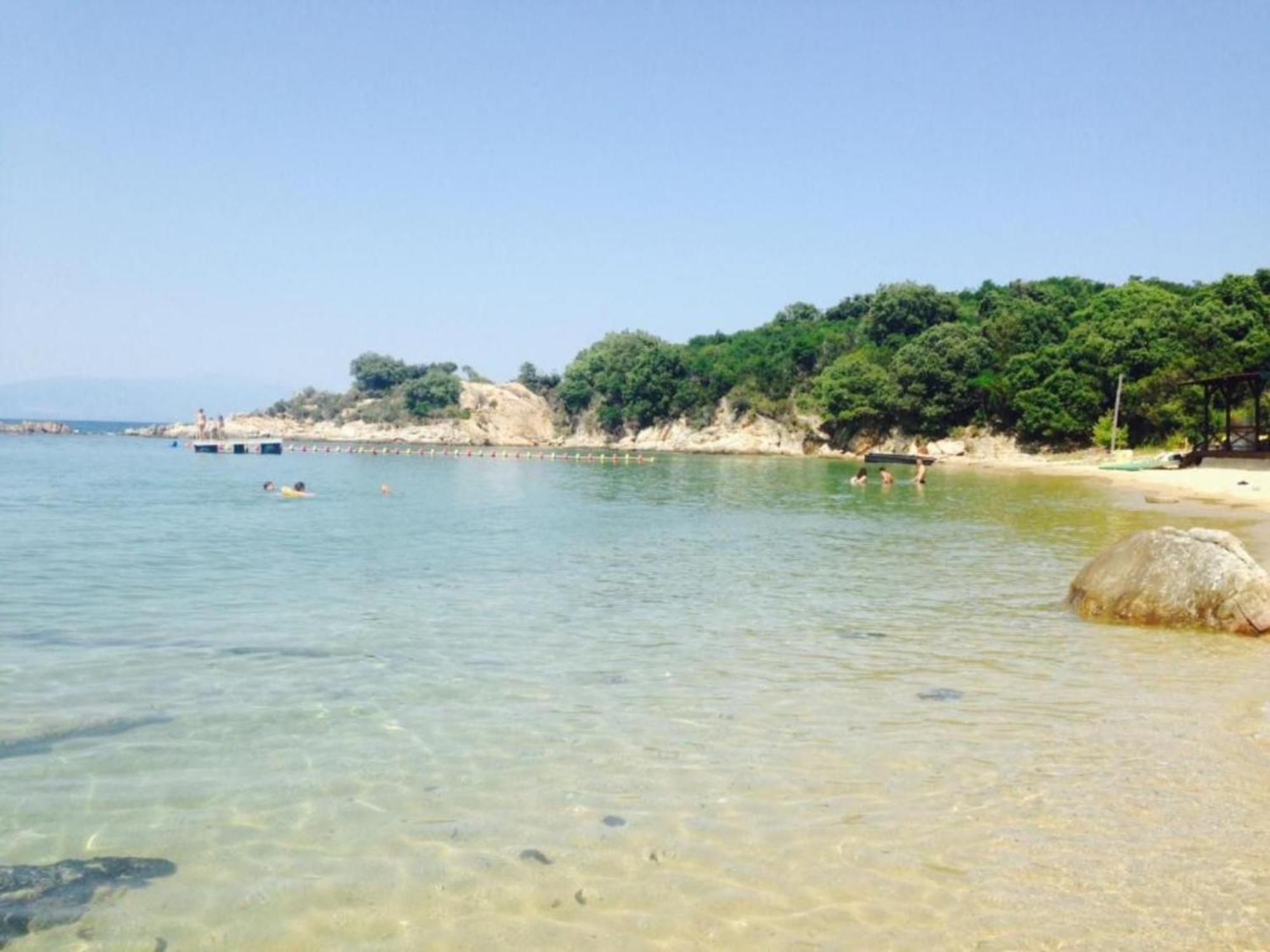 Ammolithos Beach Stavros  Exteriör bild