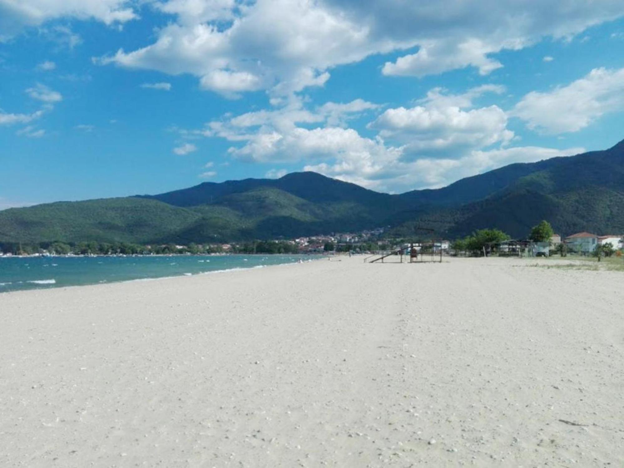 Ammolithos Beach Lägenhet Stavros  Exteriör bild